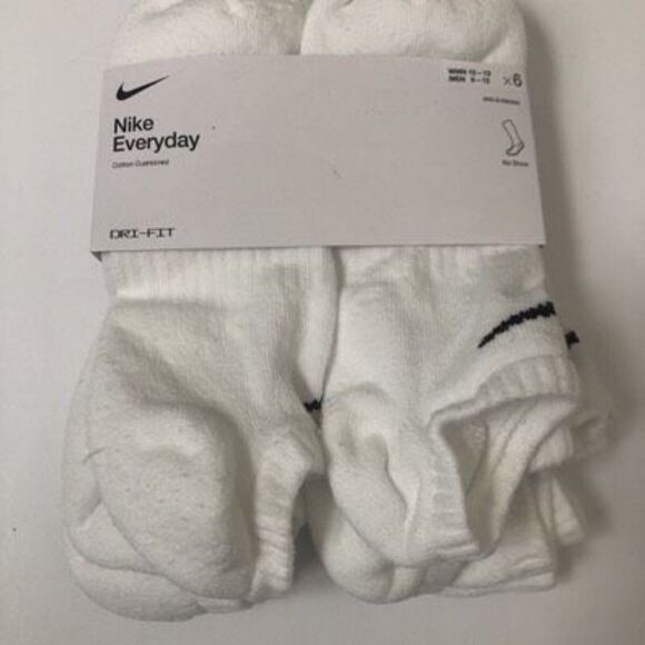 Nike Everyday Cushion No Show Socks Men’s Size 8-12/ Women’s size 10-13 - Picture 1 of 7